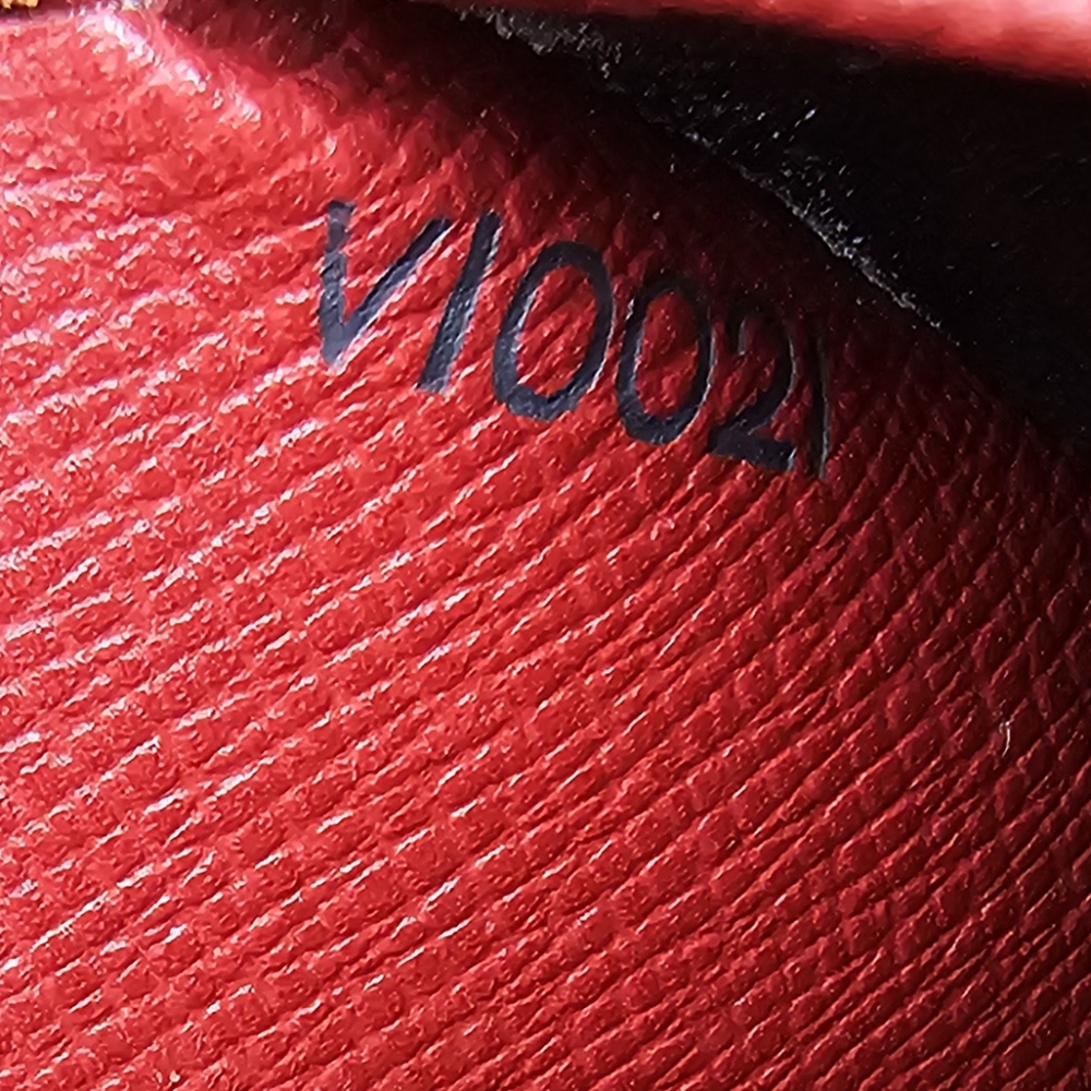Louis Vuitton Red Epi Wallet - Picture 12 of 12